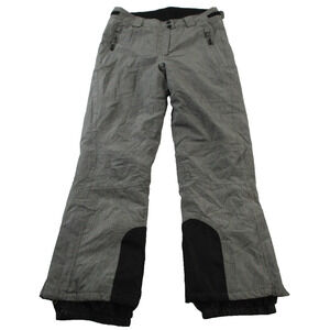 Crivit Pro Snow Pants Womens 8 Gray Insulated Ski Snowboard Winter New Gear 1421